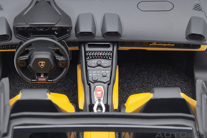 AUTOART 79127 1/18 LIBERTY WALK LB SILHOUETTE WORKS HURACAN GT METALLIC YELLOW (P/O)